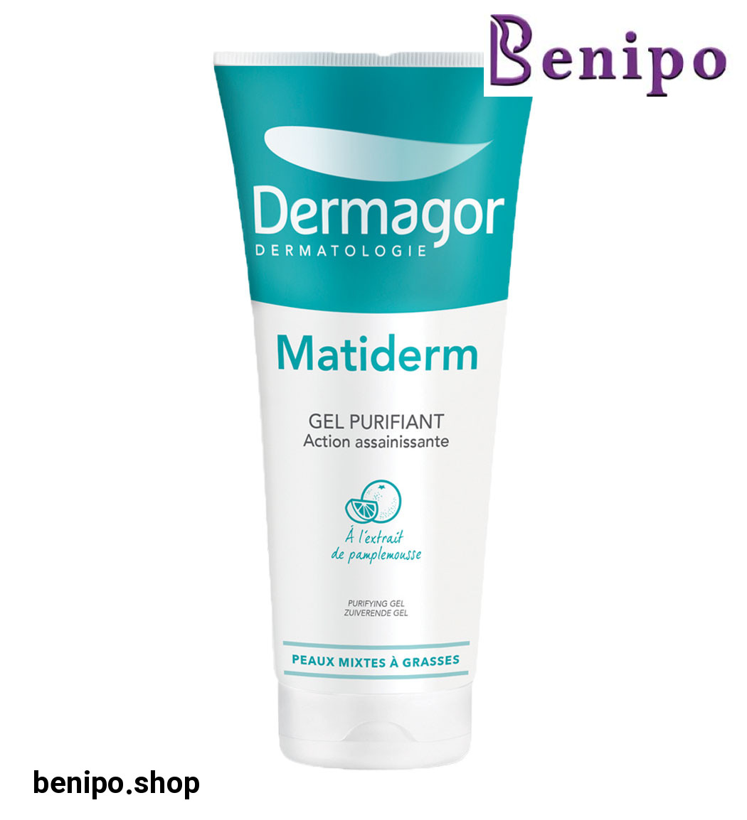 ژل پاک کننده متی درم 200میل