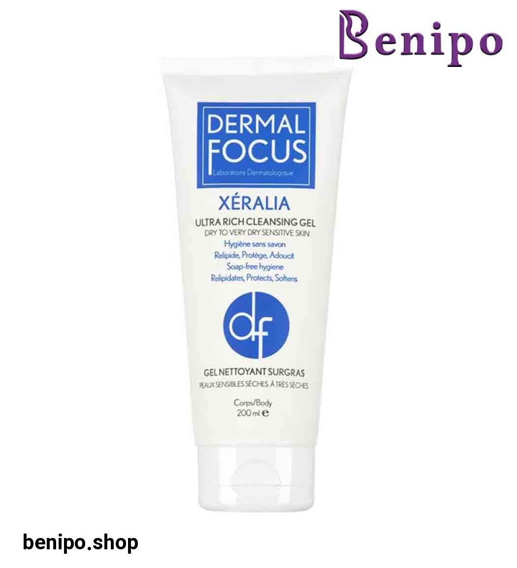 ژل شوینده بدن زرالیا مدل Ultra Rich مناسب پوست خشک، خیلی خشک و حساس 200میل