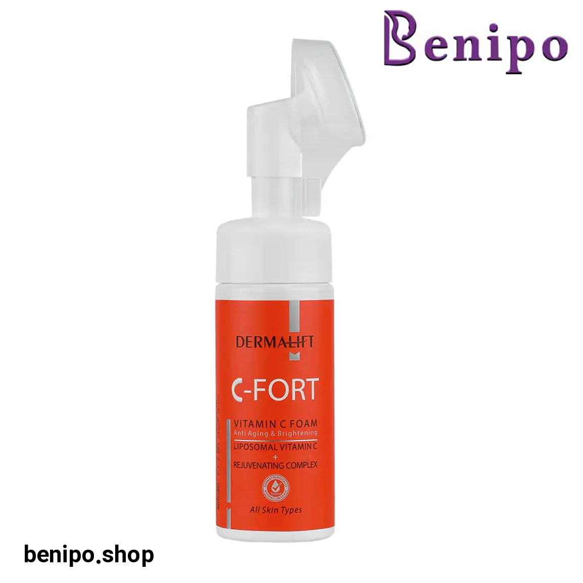 فوم شستشو صورت مدل C Fort حاوی ویتامین C حجم 150 میلی لیتر