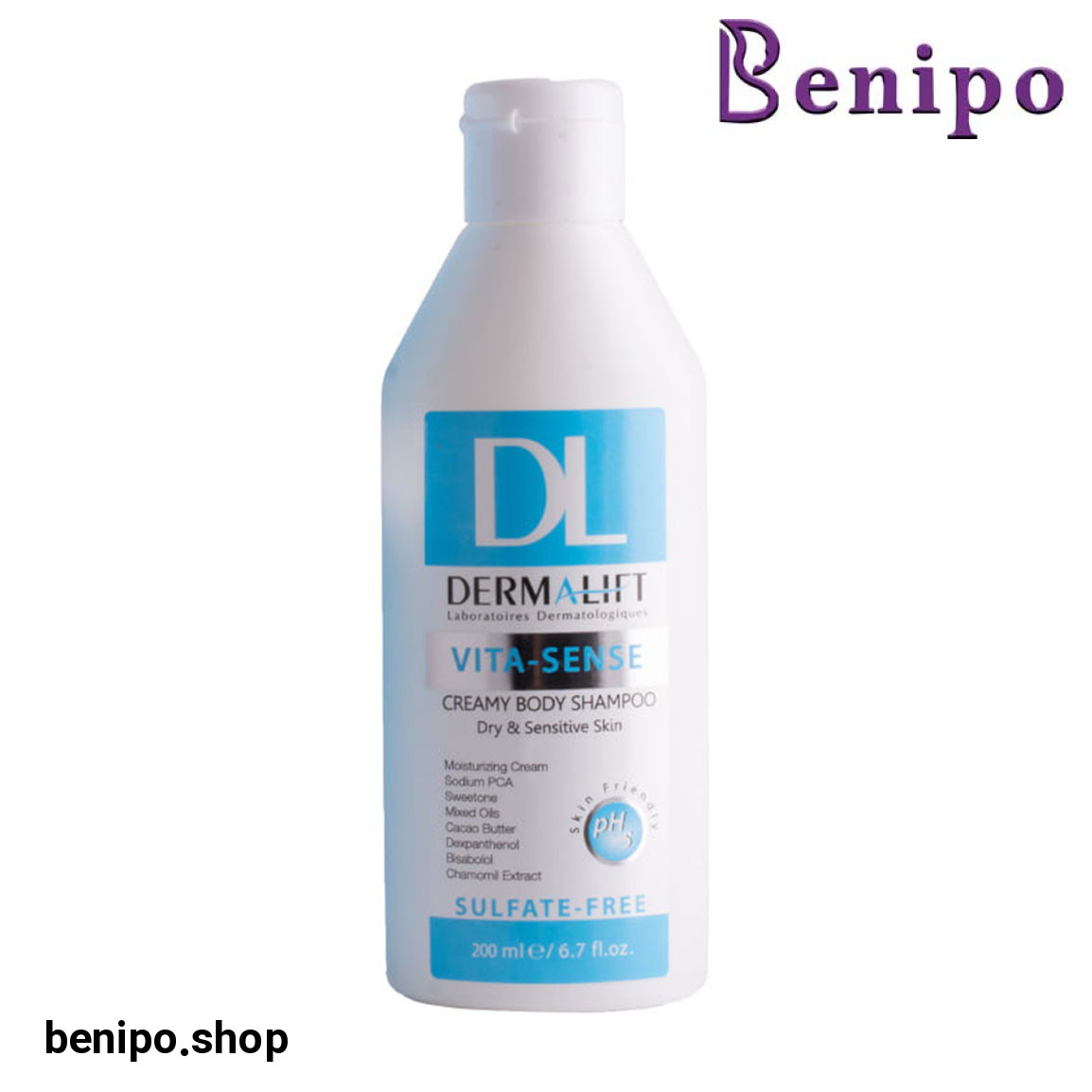 شامپو بدن کرمی ویتا سنس  200 میل