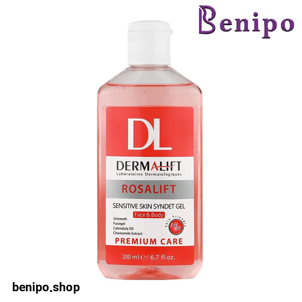 ژل شستشو مناسب پوست های حساس سیندت ژل رزالیفت 200میل