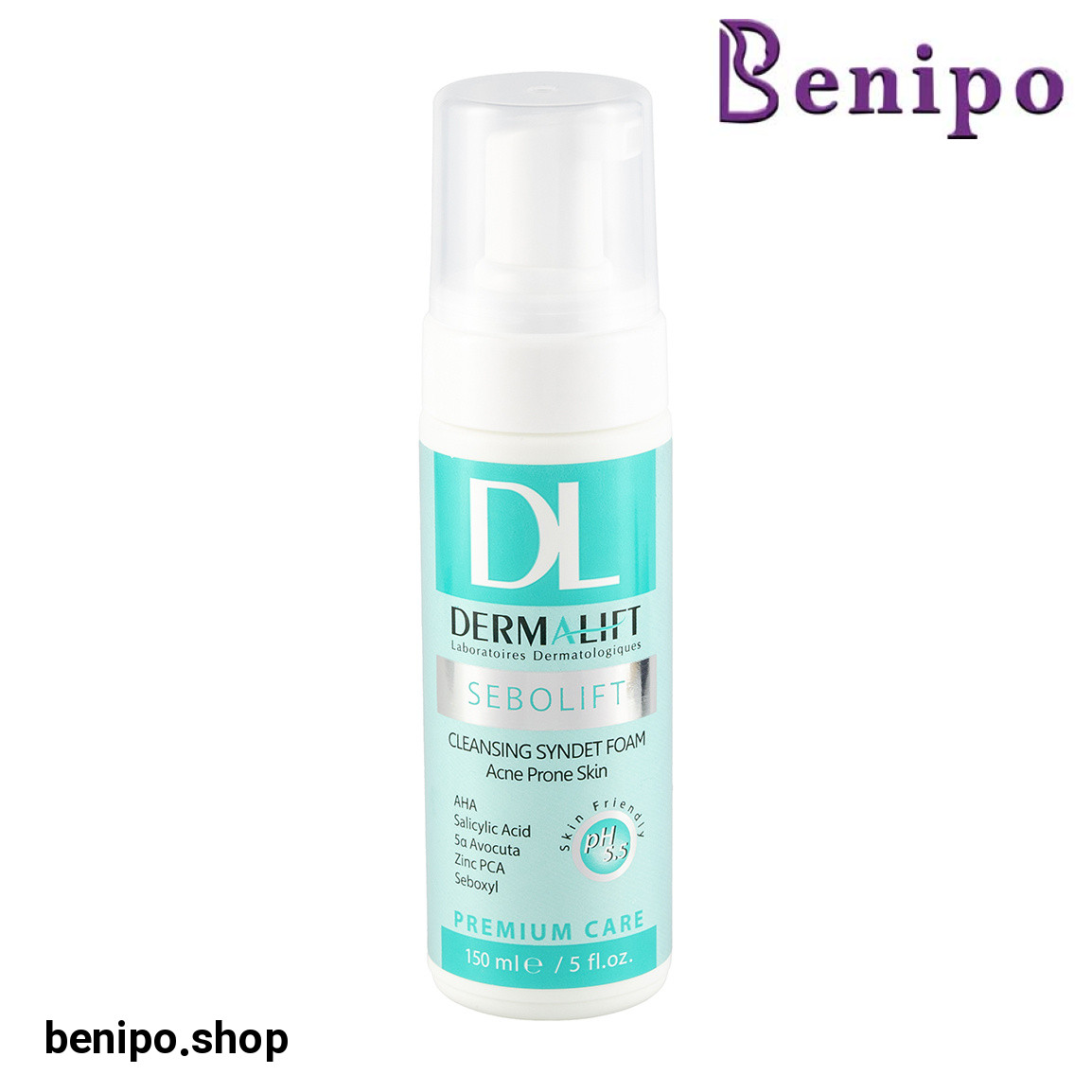 فوم شستشو مدل Sebolift مناسب پوست چرب و جوش دار حجم 150میلی لیتر