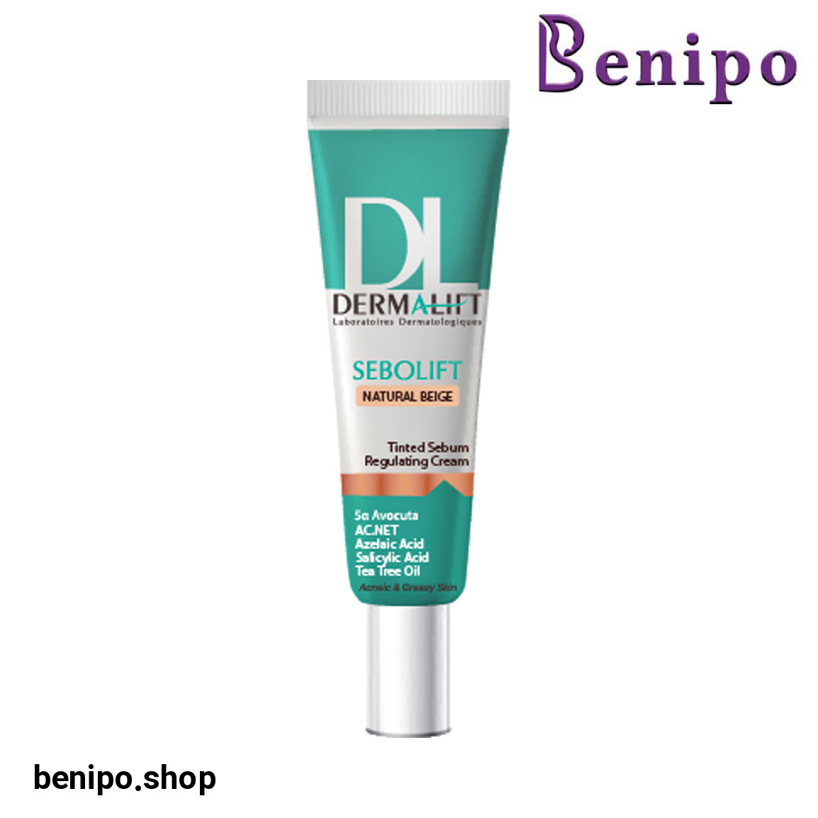 کرم متعادل کننده چربی رنگی سبولیفت حجم 30 میلی لیتر