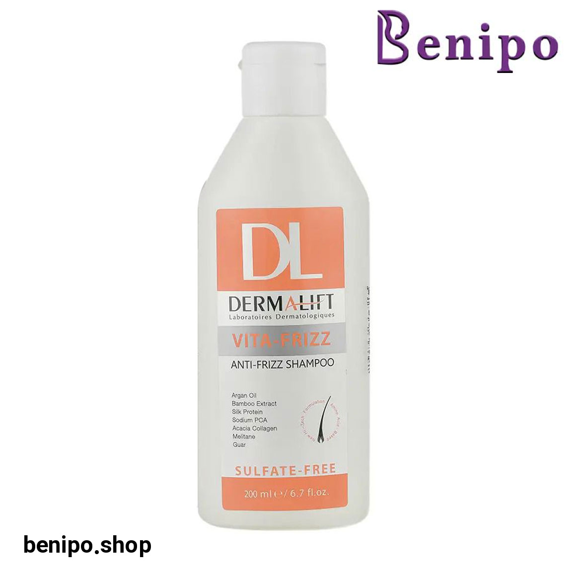 شامپو مناسب موهای مجعد و وزدار ویتافریز 200میل