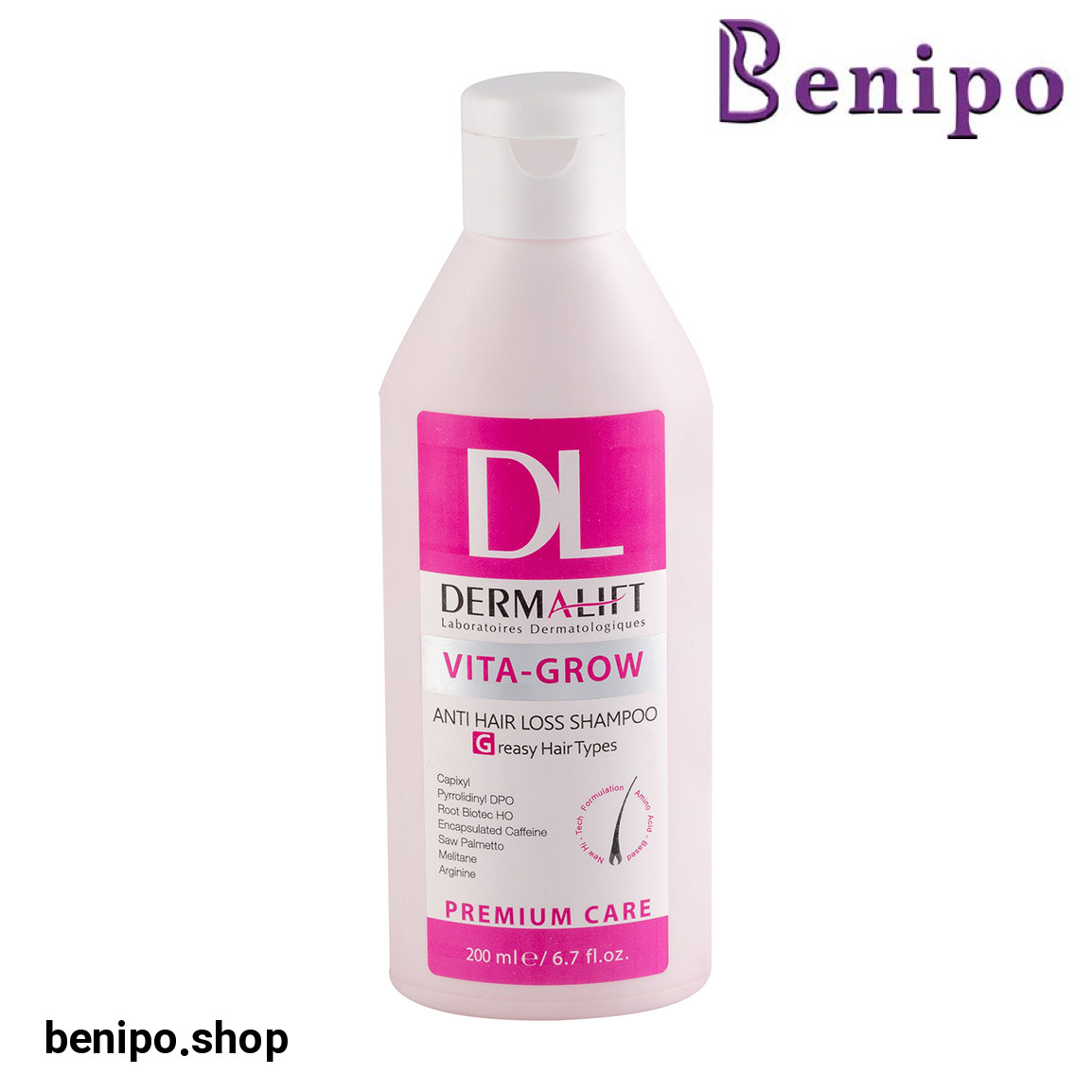 شامپو تقویت کننده و ضد ریزش مناسب مو چرب حجم 200میلی لیتر