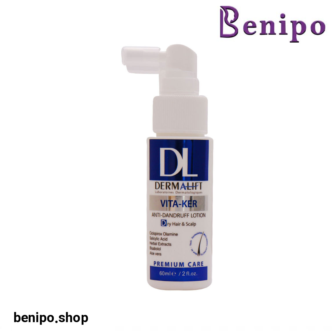 لوسیون ضد شوره خشک مدل Vita Ker حجم 60 میلی لیتر