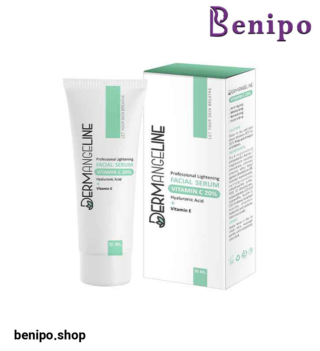 سرم روشن کننده حاوی ویتامین سی 20% حجم 30میل