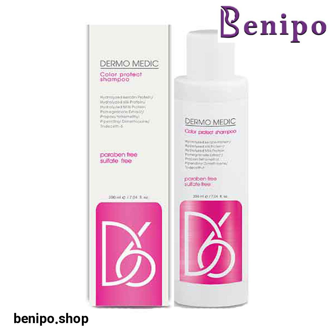 شامپو مخصوص موهای رنگ شده 200میل