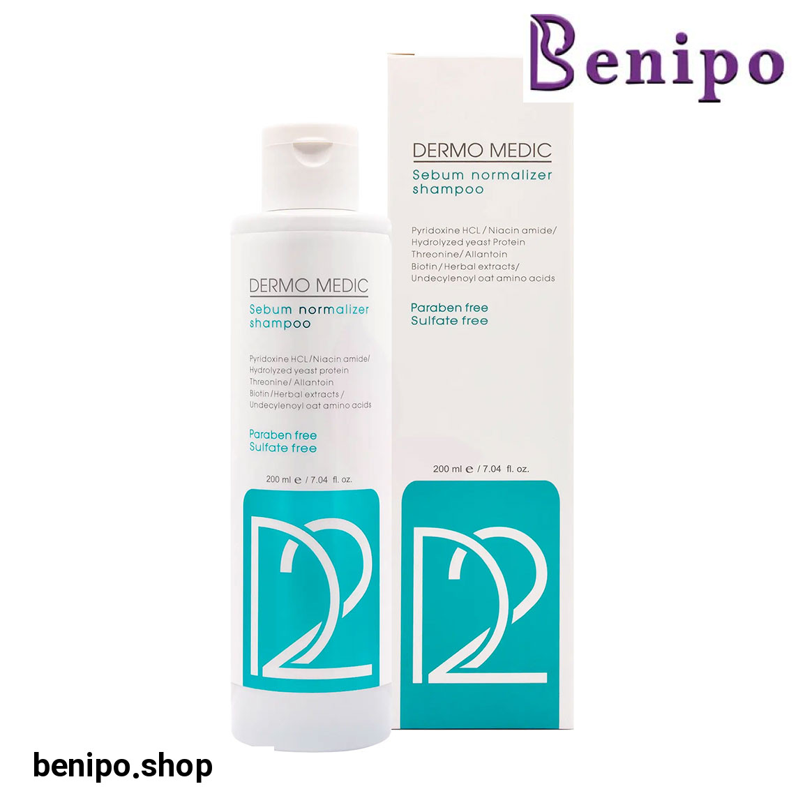 شامپو متعادل کننده چربی سر 200میل