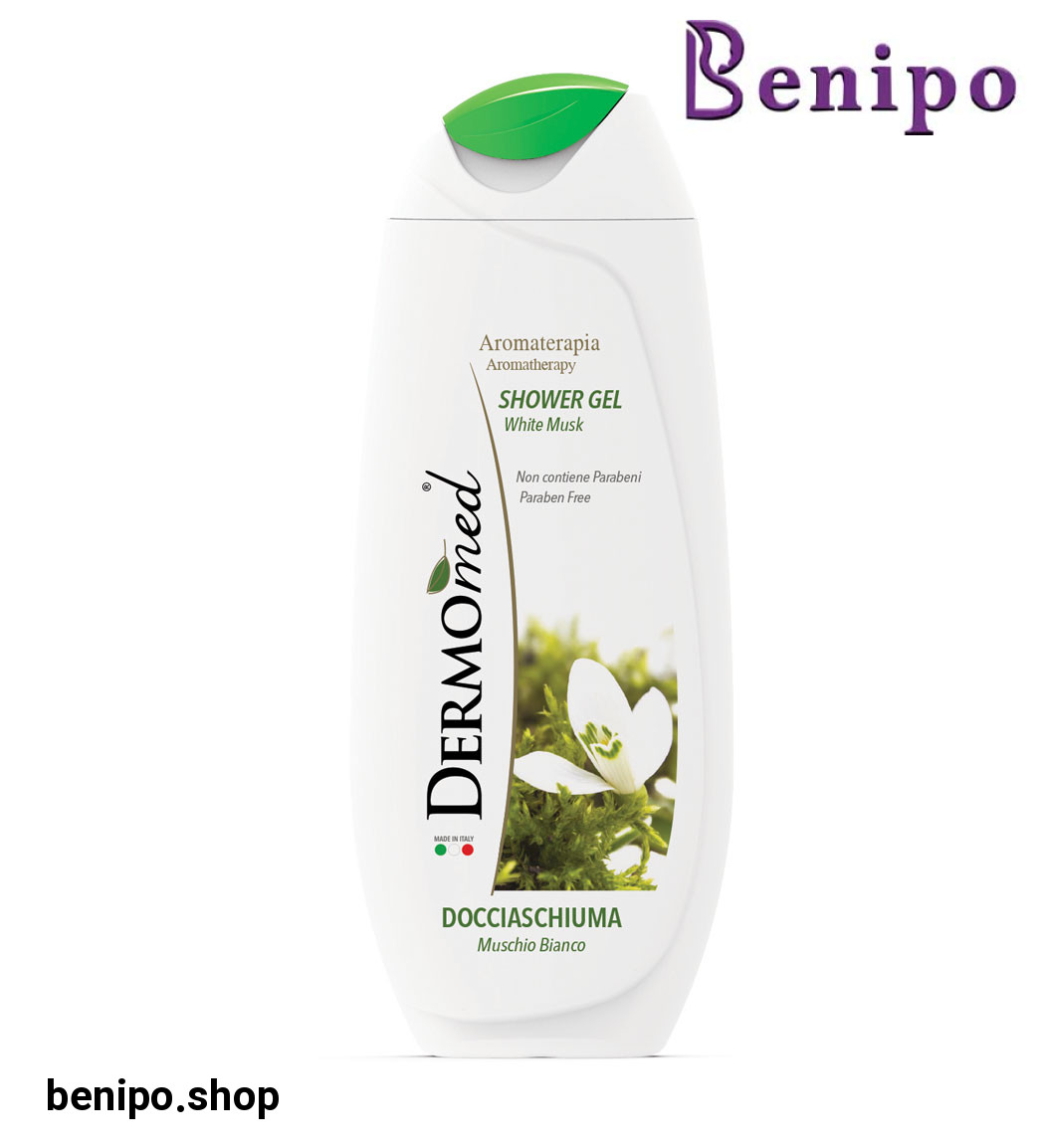 شامپو بدن حاوی رایحه مشک سفید 750میل