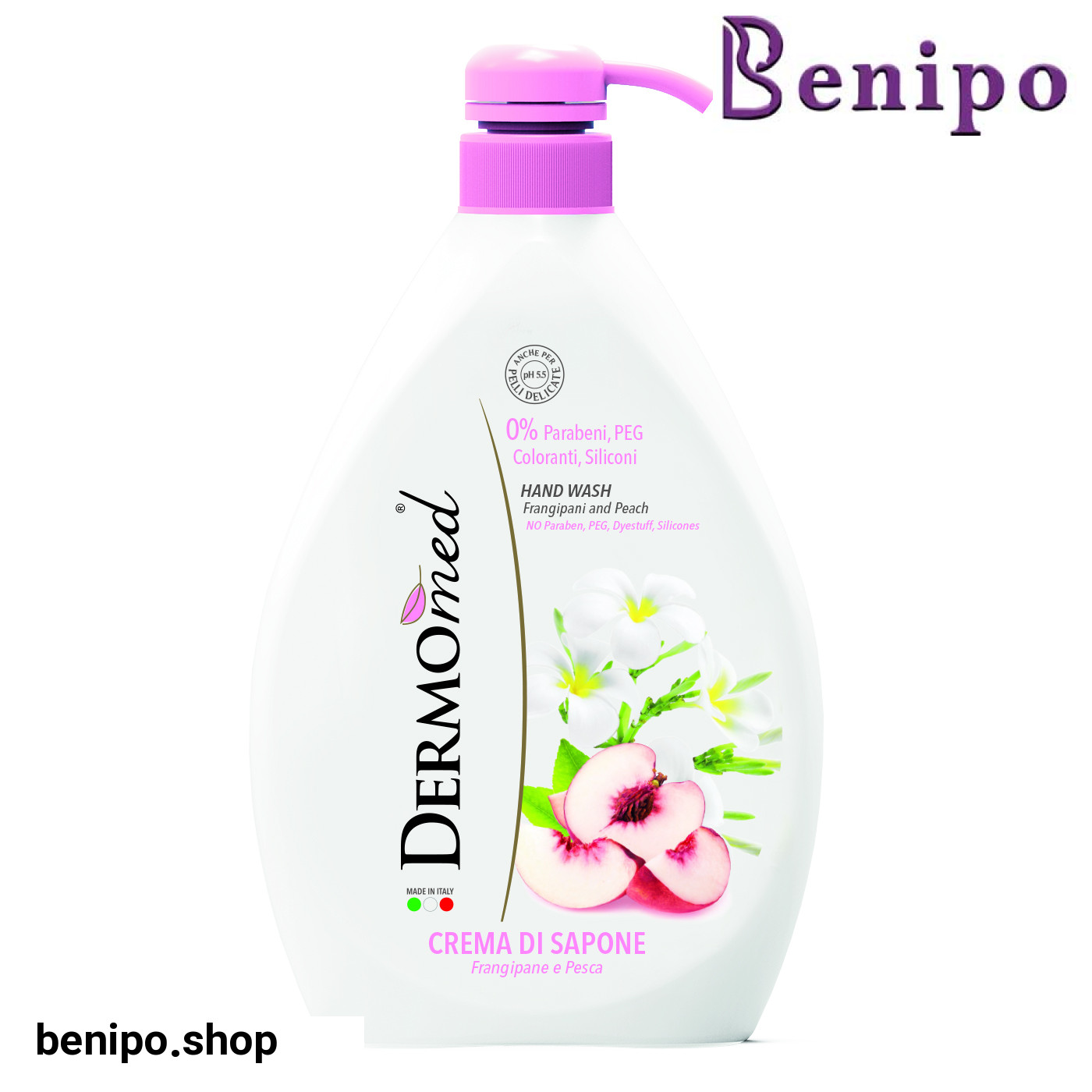 صابون مایع گل یاسمن و هلو 1000میل