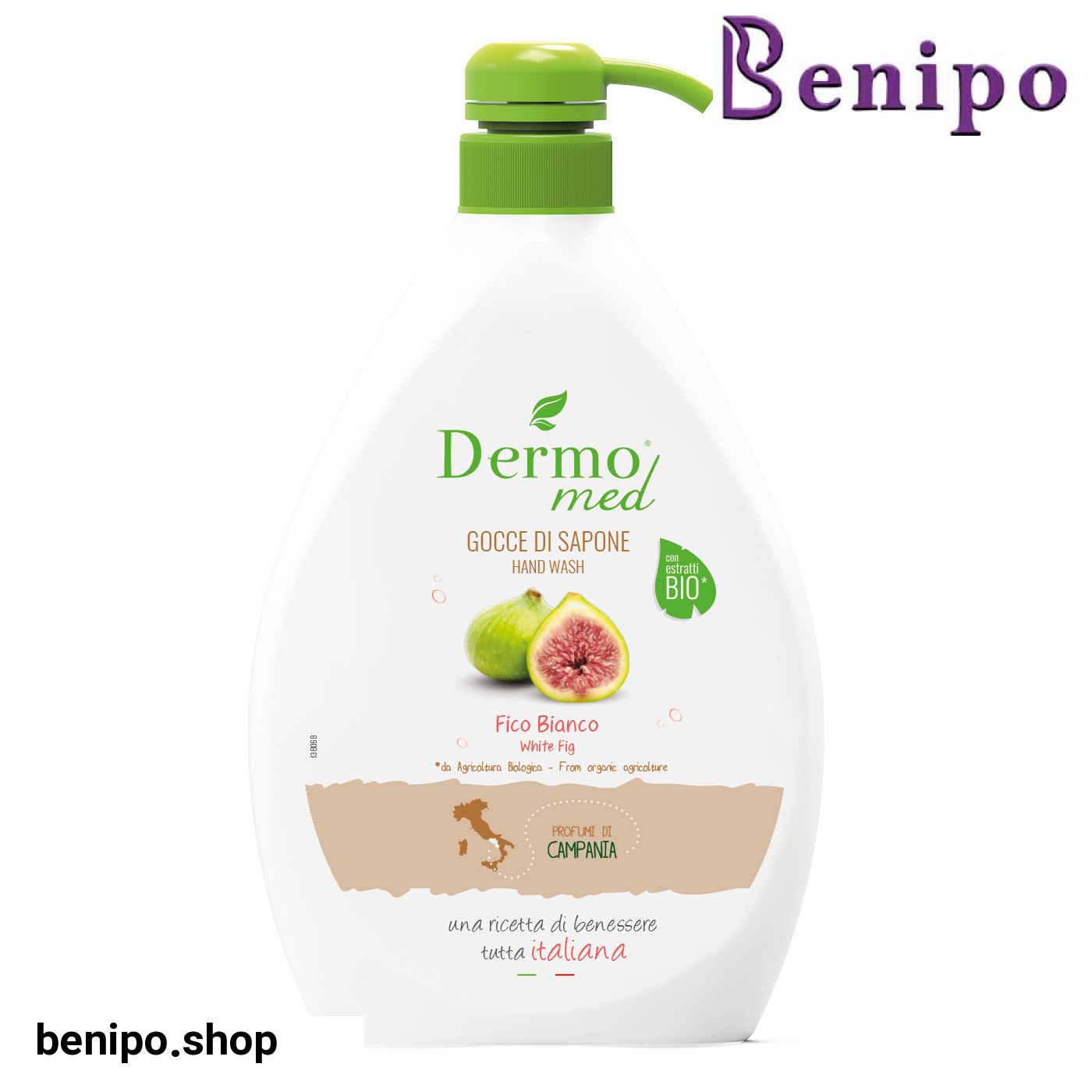 صابون مایع انجیر سفید و عطر کامپانیا 600میل