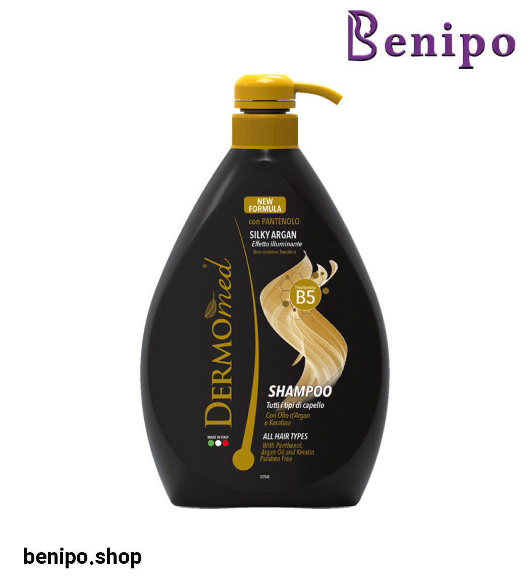 شامپو موی سر حاوی روغن آرگان و کراتین حجم 1000 میل