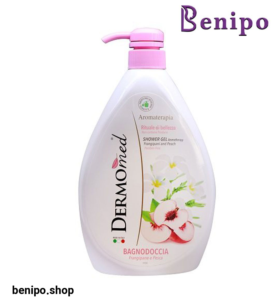 شامپو بدن حاوی عطر گل یاسمن و هلو حجم 1000 میل