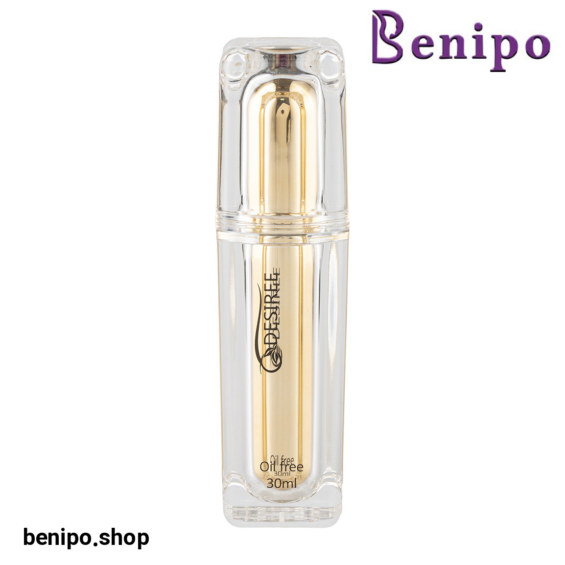 کرم پودر شیشه ای فاقد روغن حجم 30 میلی لیتر