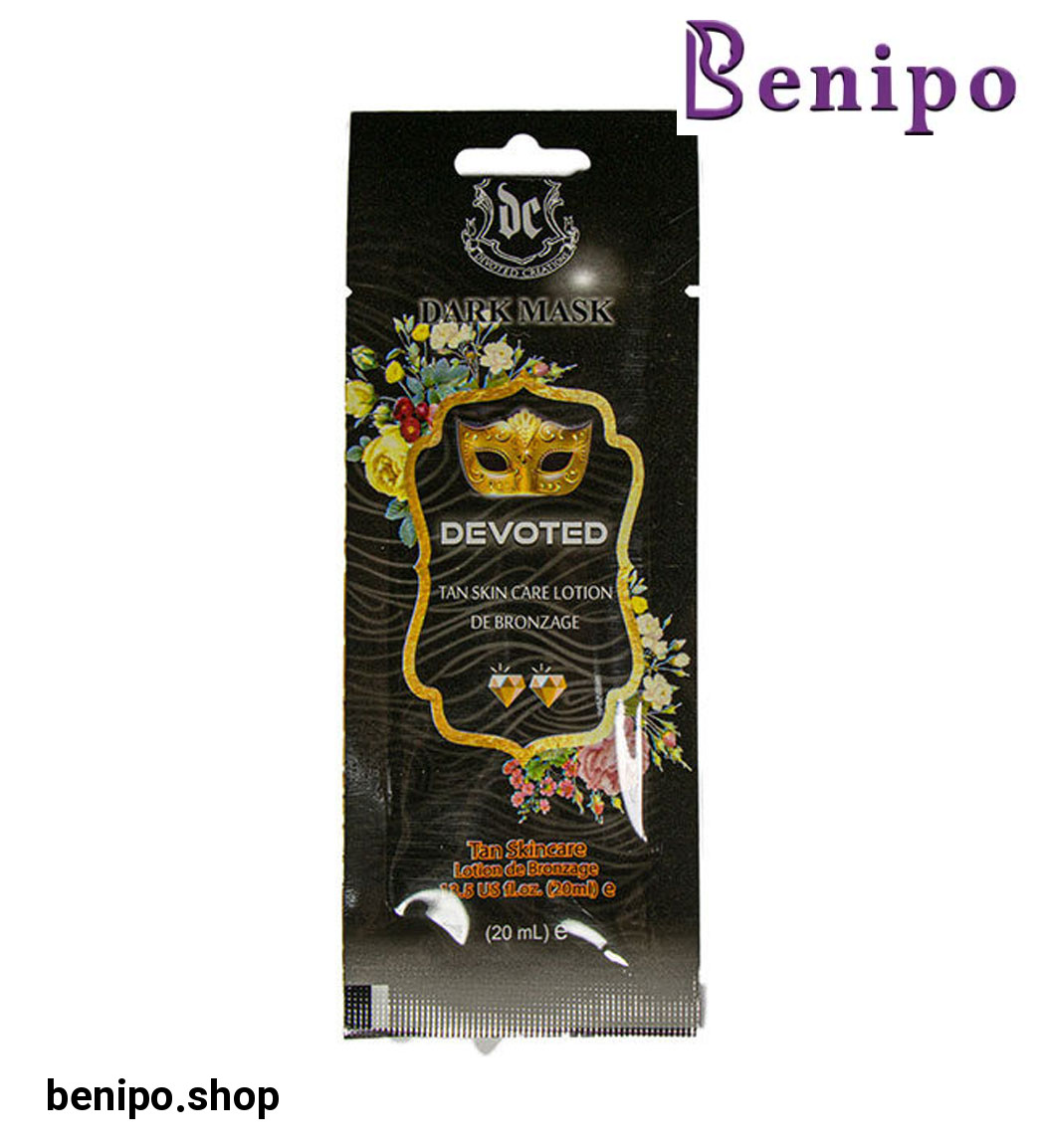 لوسیون سولاریوم یکبار مصرف مدل Dark Mask حجم 20 میل