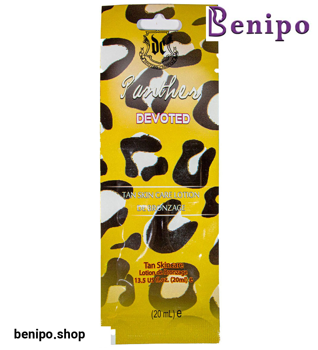 لوسیون سولاریوم یکبار مصرف مدل Panter حجم 20 میل