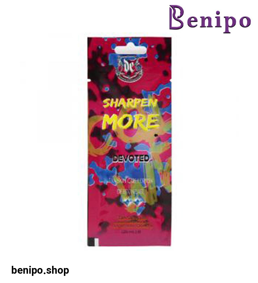 لوسیون سولاریوم یکبار مصرف مدل Sharpen More حجم 20 میل