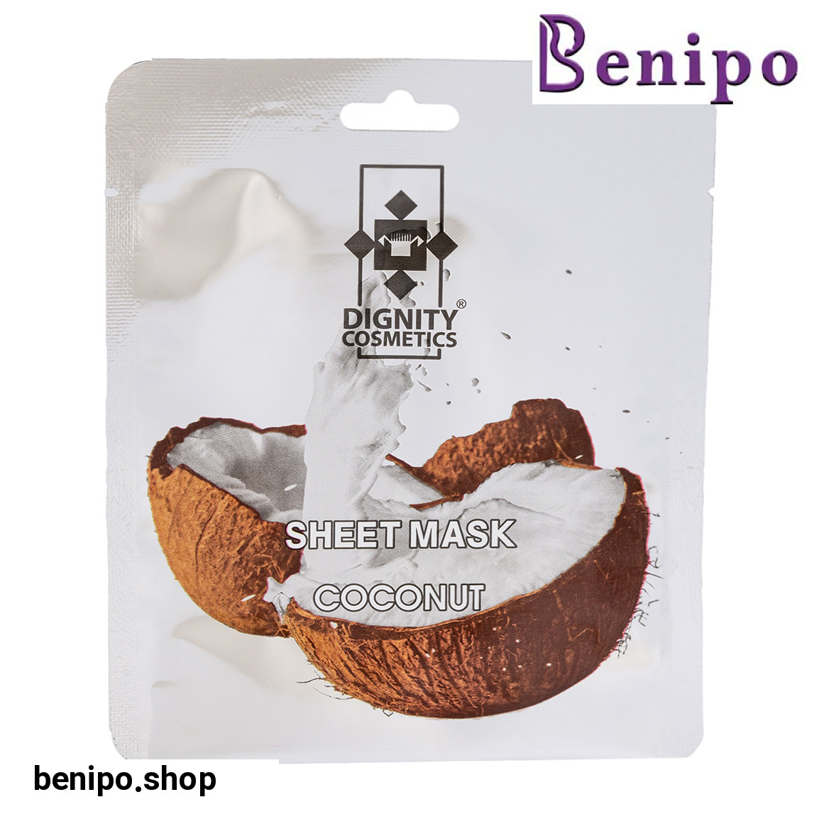 ماسک ورقه ای با رایحه نارگیل و شیر