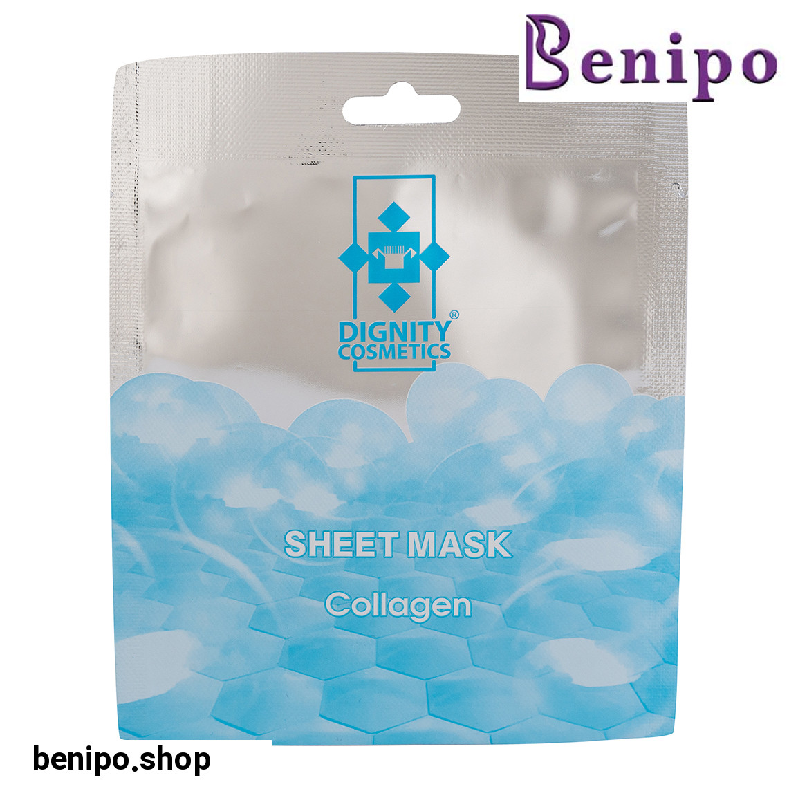 ماسک صورت نقابی حاوی کلاژن مناسب انواع پوست