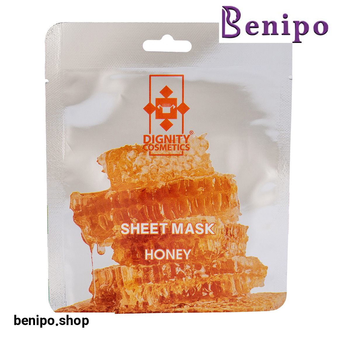 ماسک صورت نقابی حاوی عصاره عسل مناسب پوست دارای چروک