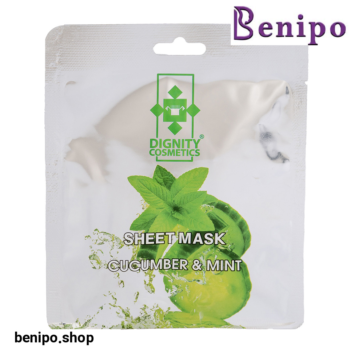 ماسک ورقه ای با رایحه خیار و نعنا