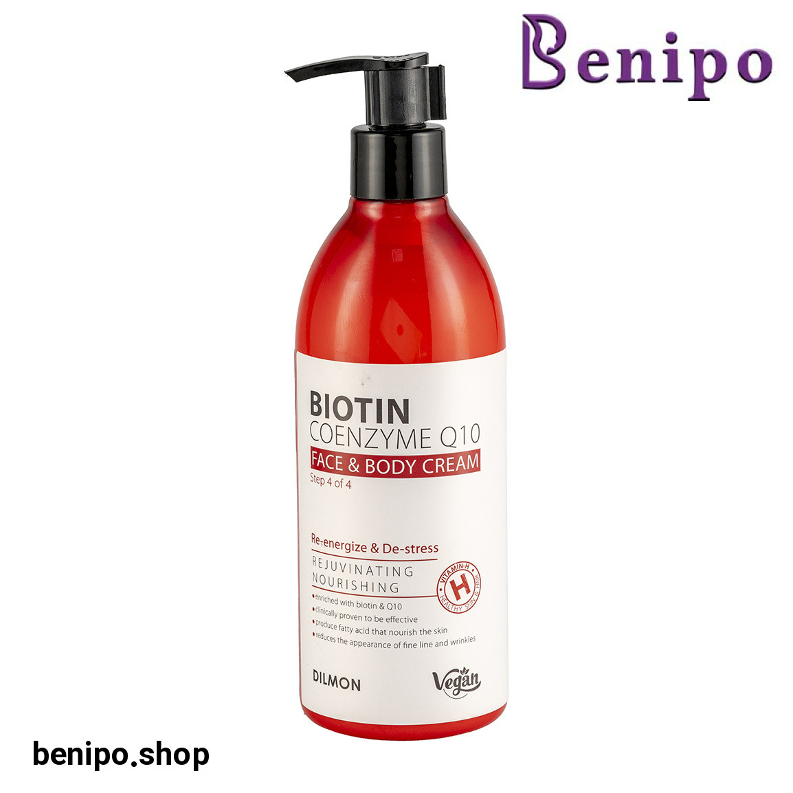 کرم مرطوب کننده دست و صورت حاوی بیوتین و کیوتن حجم 350 میلی لیتر