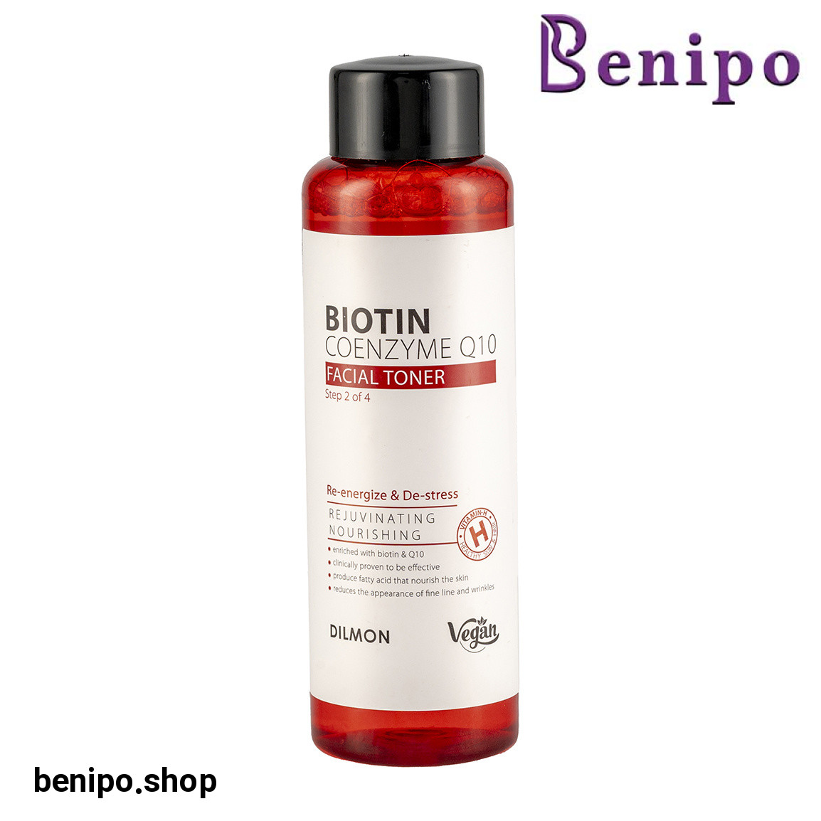 تونر پاک کننده صورت حاوی بیوتین و کیوتن حجم  300 میلی لیتر