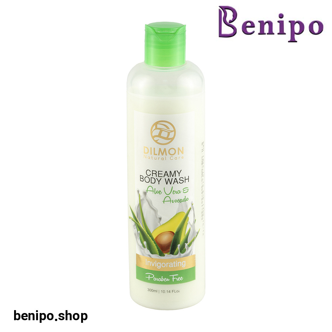 شامپو بدن کرمی روغن آووکادو و عصاره آلوئه ورا 300میل