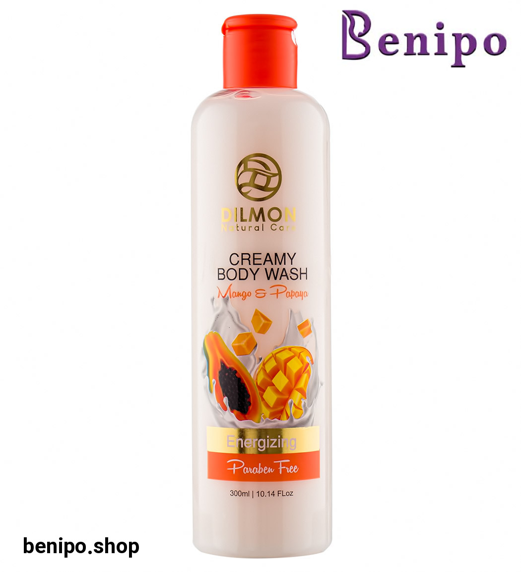 شامپو بدن کرمی حاوی پاپایا و انبه 300میل