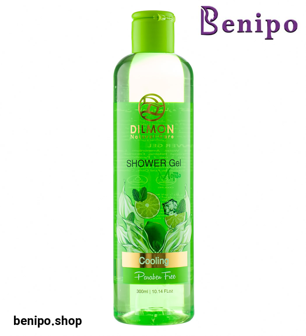 شامپو بدن حاوی عصاره کاکتوس و لیمو و نعنا 300میل