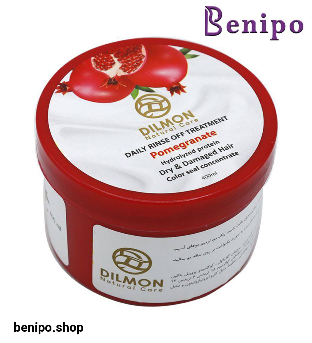 ماسک آبکشی محافظت کننده موهای رنگ شده با عصاره انار400 میل