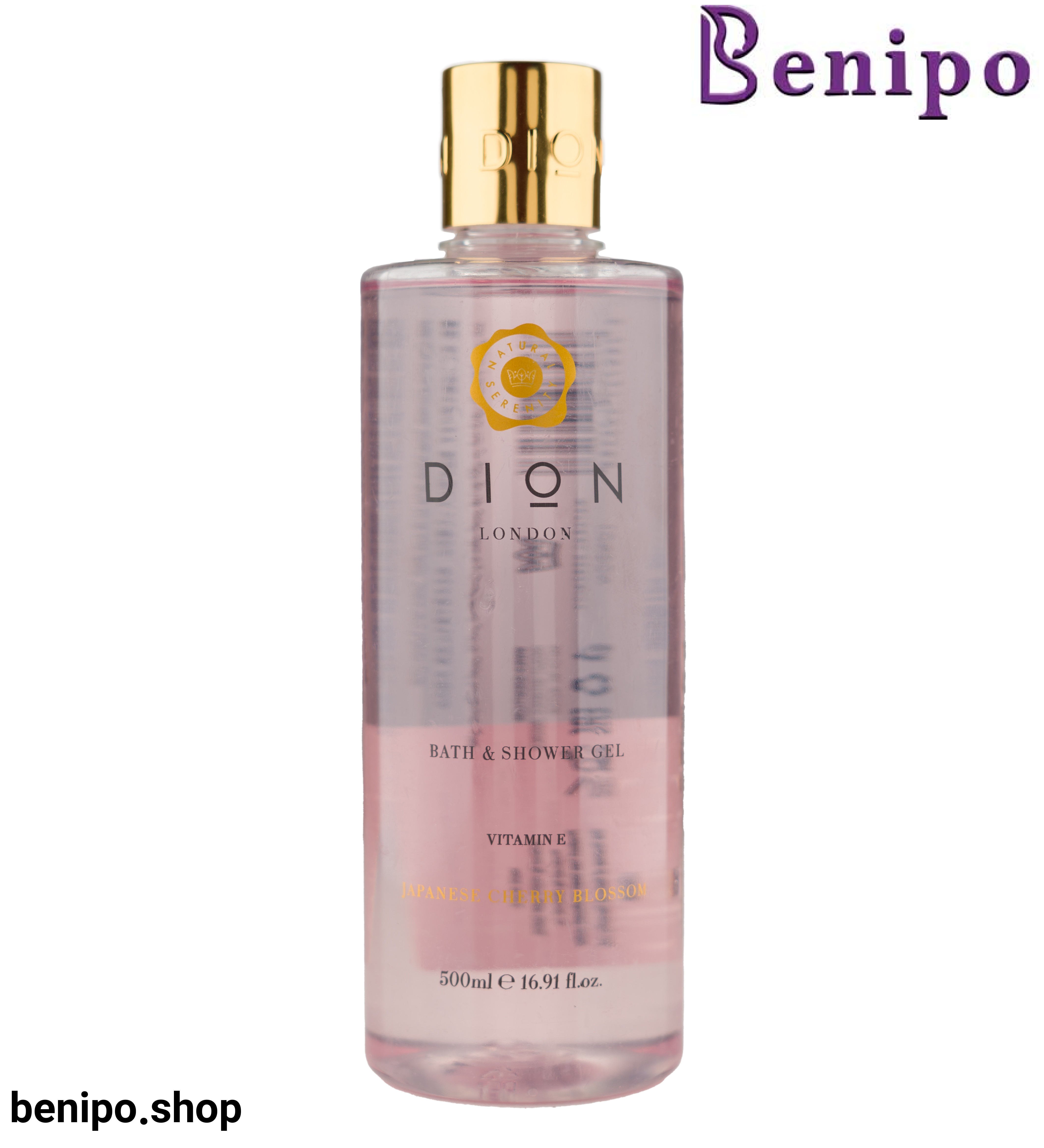 ژل شستشوی بدن با رایحه شکوفه گیلاس حجم 500 میلی ایتر