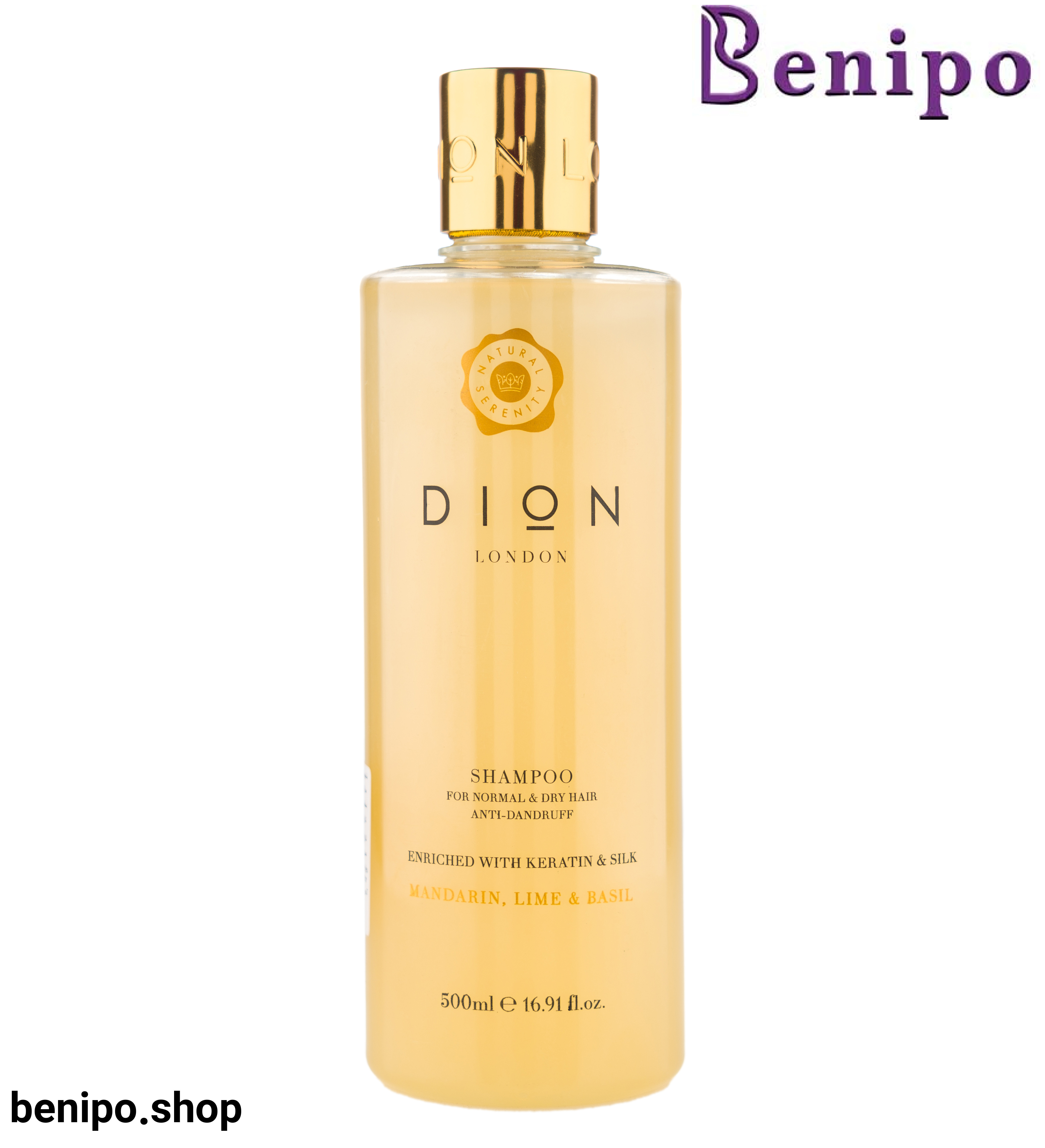 شامپو ضد شوره برای مو نرمال و خشک با رایحه لیمو حجم 500 میلی لیتر