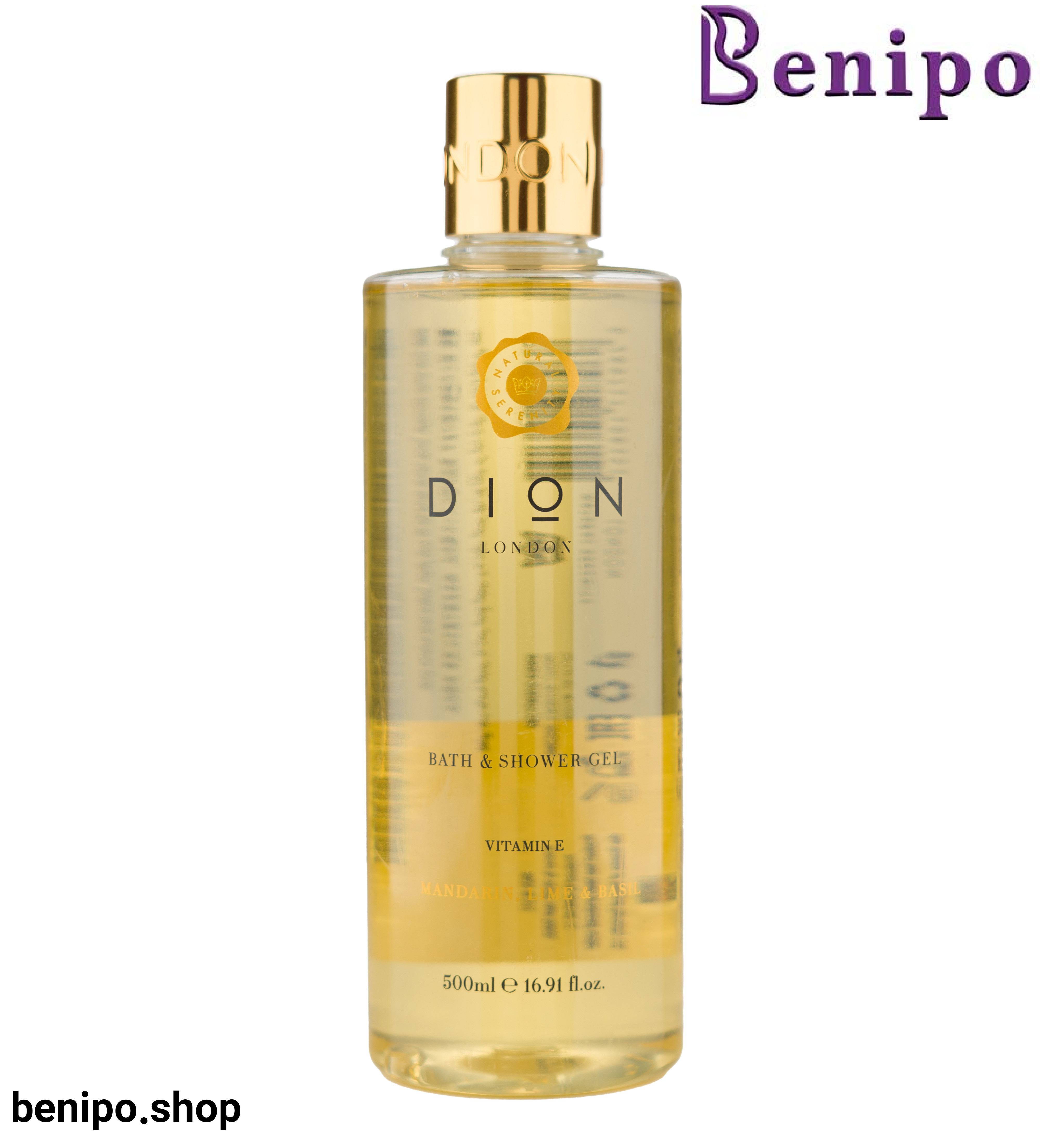 ژل شستشوی بدن با رایحه لیمو حجم 500 میلی لیتر