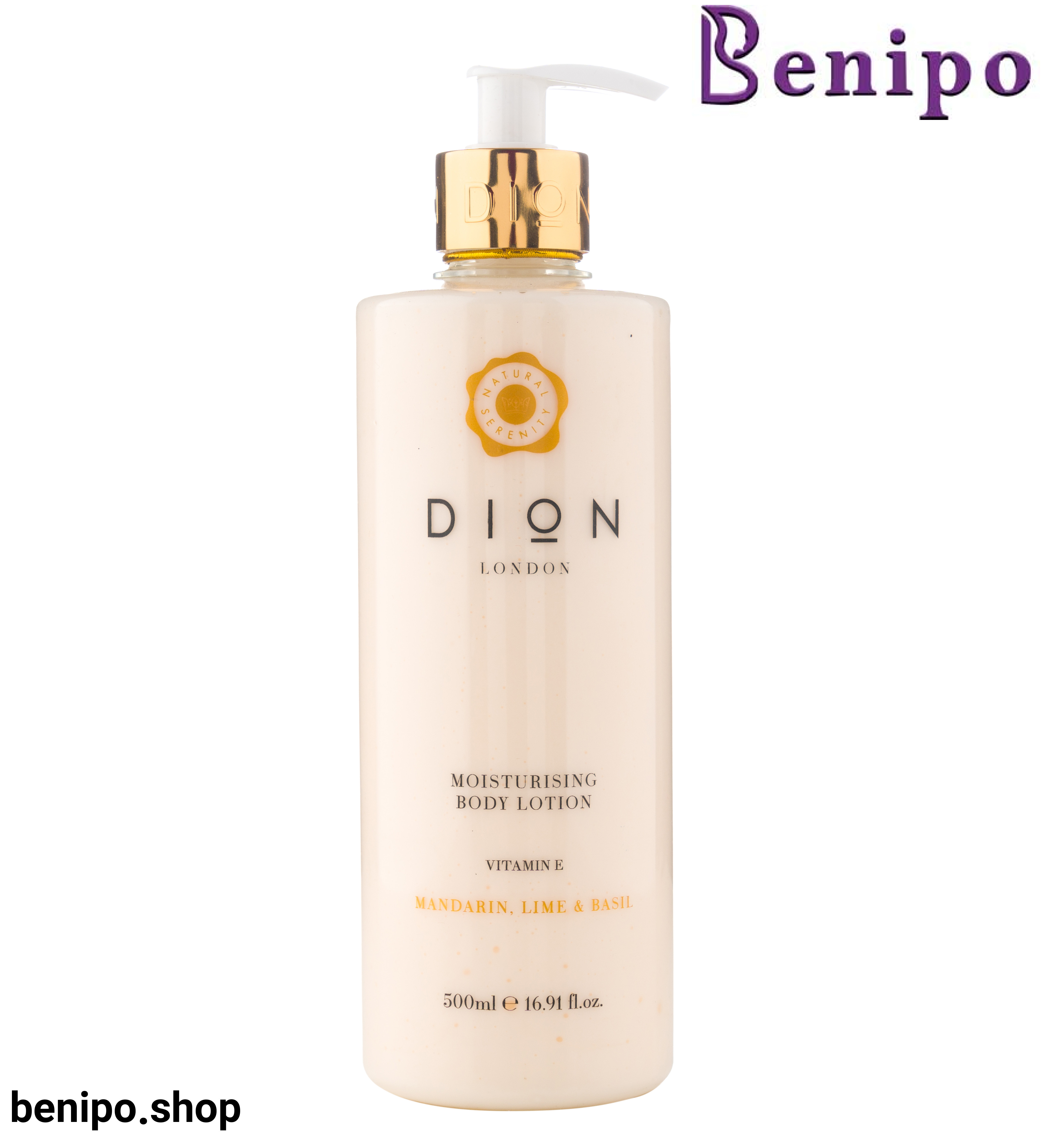 لوسیون بدن حاوی ویتامین E با رایحه نارنگی و لیمو حجم 500 میل