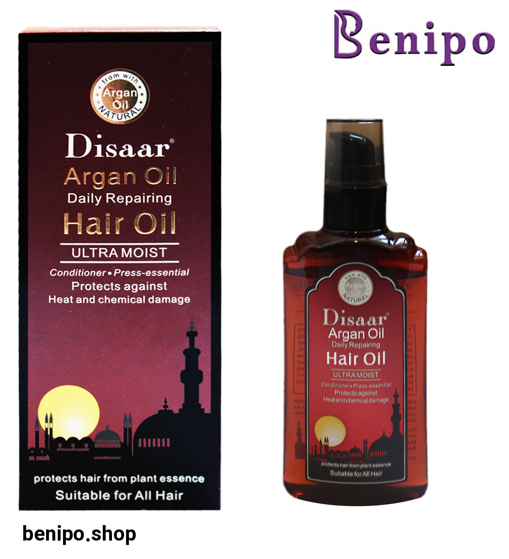 روغن آرگان نرم کننده و حالت دهنده مناسب موهای خشک و شکننده و وز شده حجم 120 میل