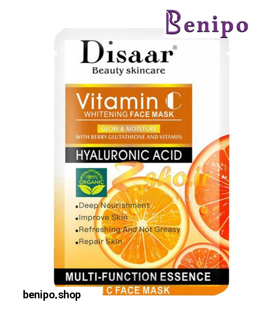 ماسک ورقه ای حاوی ویتامین سی 25میل