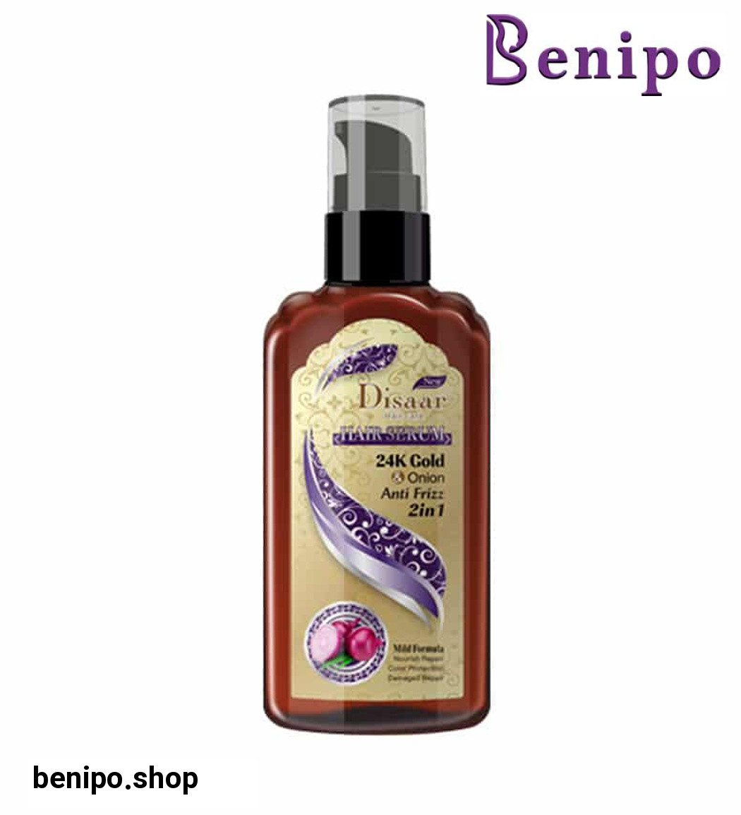 سرم موی 2 کاره ترمیم کننده و ضد موخوره حاوی عصاره پیاز حجم 120 میل