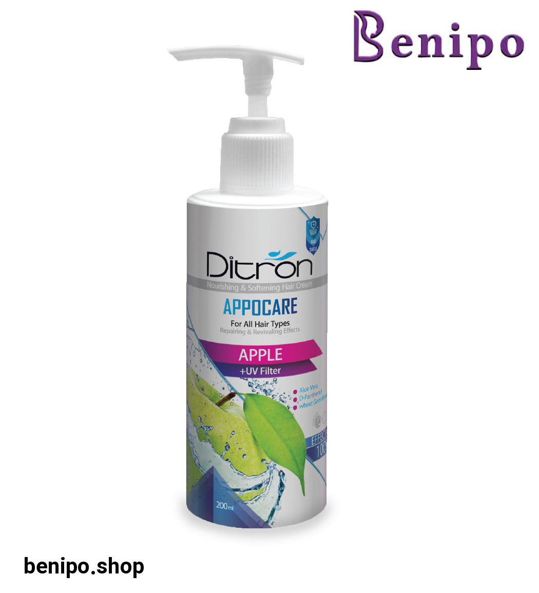 کرم تغذیه کننده و نرم کننده مو حاوی عصاره سیب حجم 200 میل