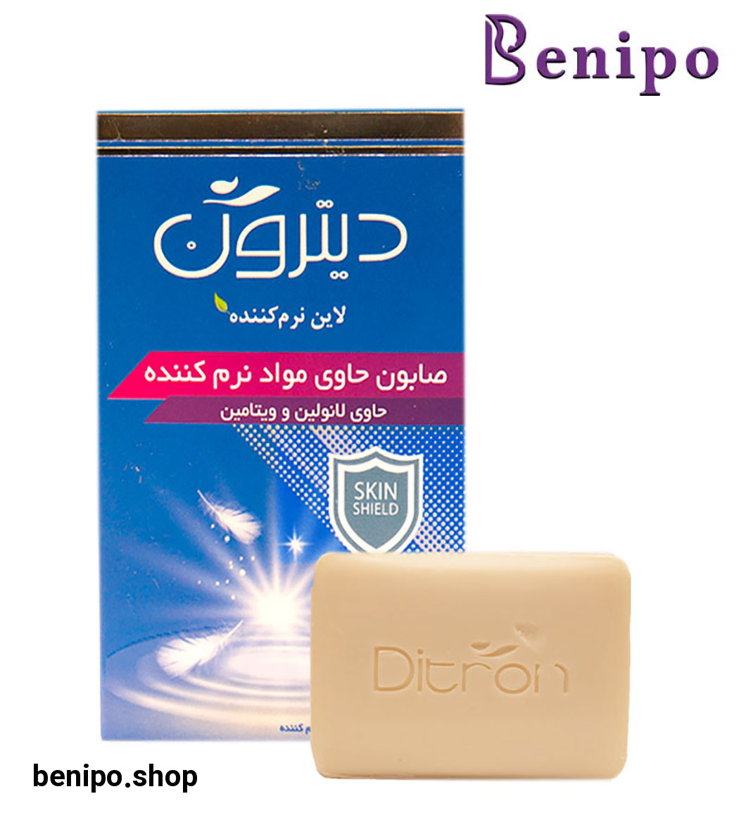 صابون حاوی 25 درصد کرم نرم کننده و ویتامین E وزن 110 گرم