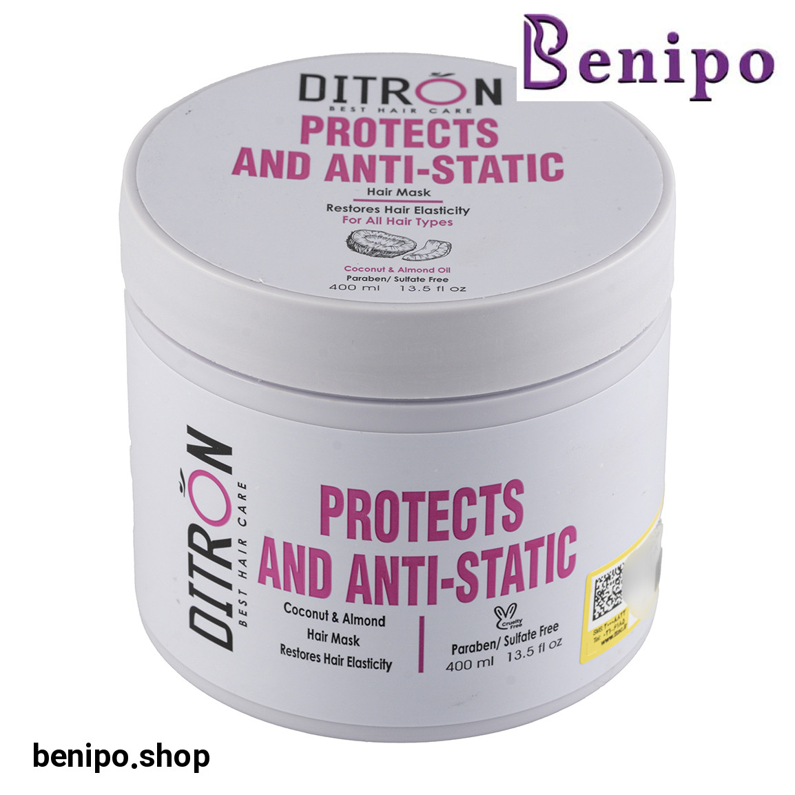 ماسک مو روغن نارگیل و روغن های گیاهی 400میل