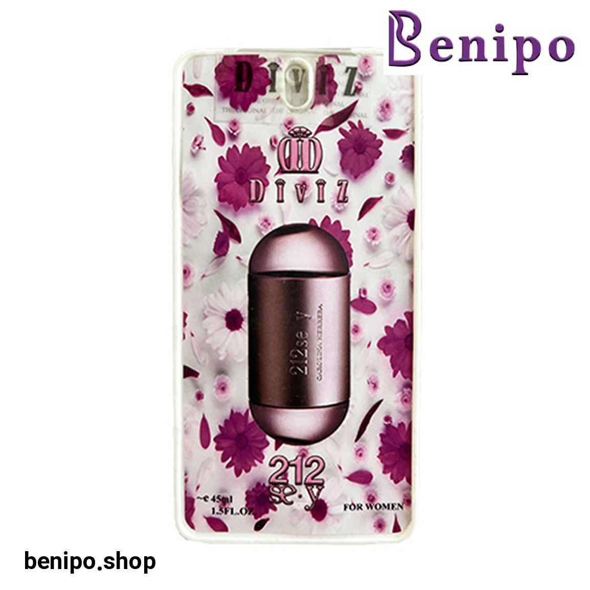 عطر جیبی زنانه مدل 212 حجم 45 میلی لیتر