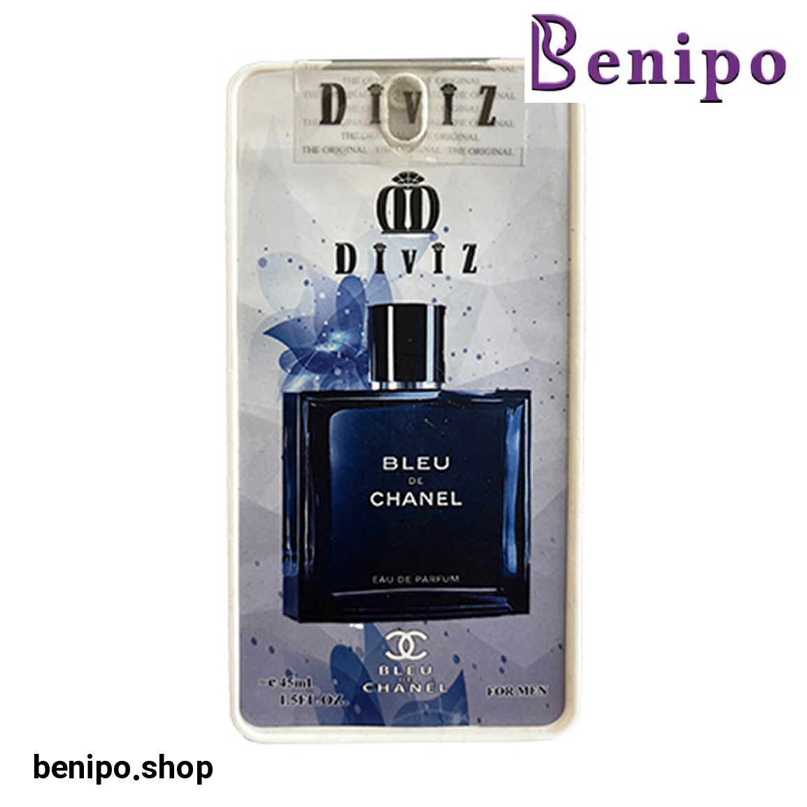 عطر جیبی مردانه مدل Blue De Chanel حجم 45 میلی لیتر