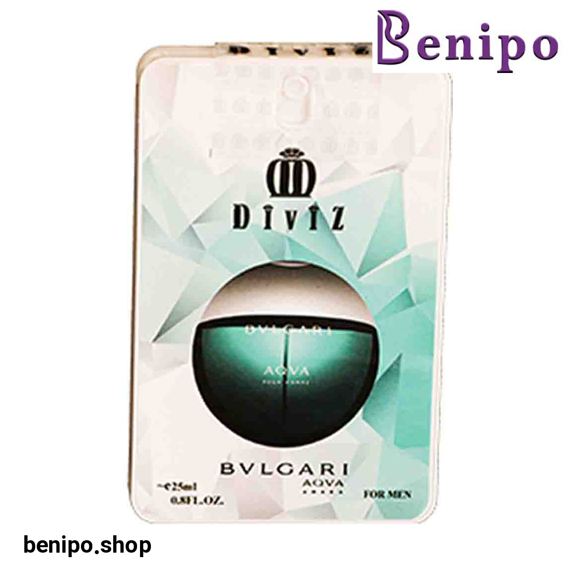 ادوپرفیوم مردانه مدل Bvlgari Aqva Pour Homme حجم 25 میلی لیتر