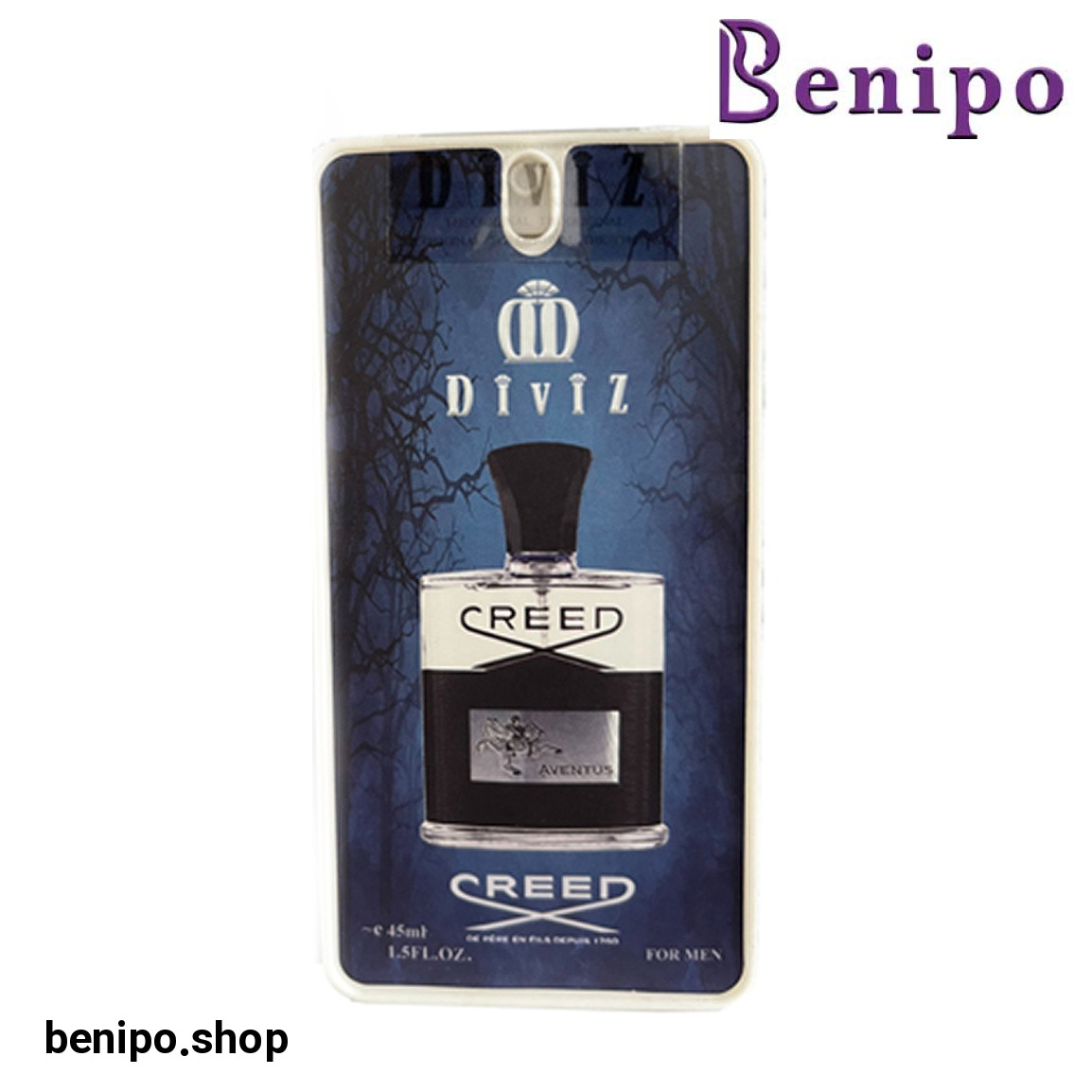 عطر جیبی مردانه مدل Creed Aventus حجم 45 میلی لیتر