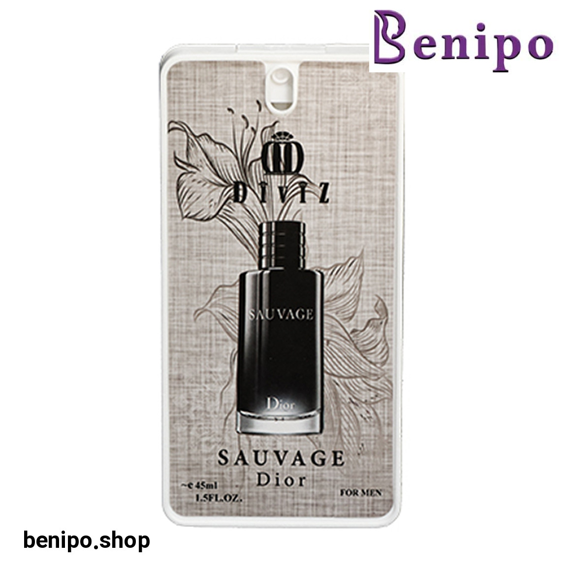 عطر جیبی مردانه مدل Dior Sauvage حجم 45 میلی لیتر