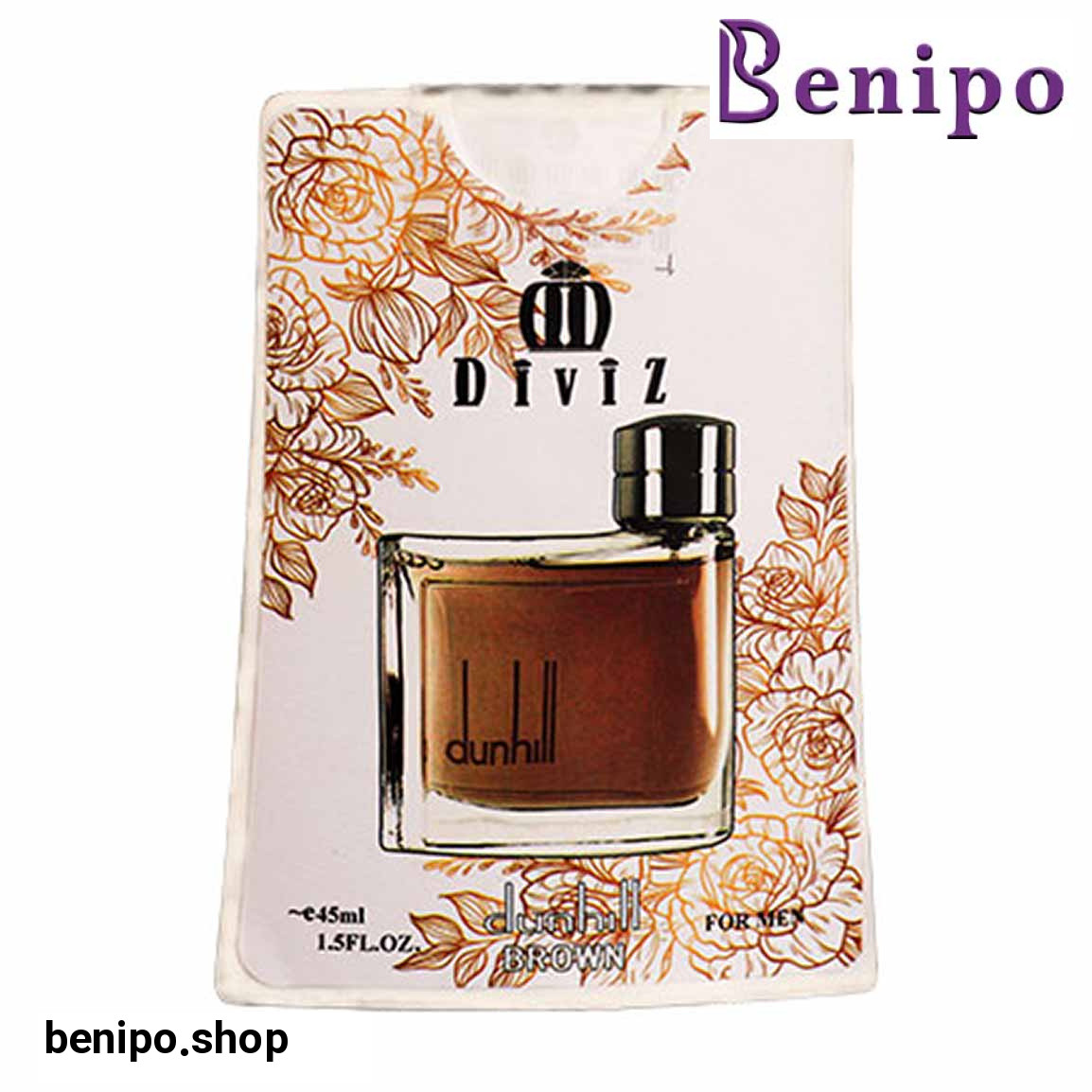 عطر جیبی مردانه مدل Dunhill Brown حجم 45 میلی لیتر