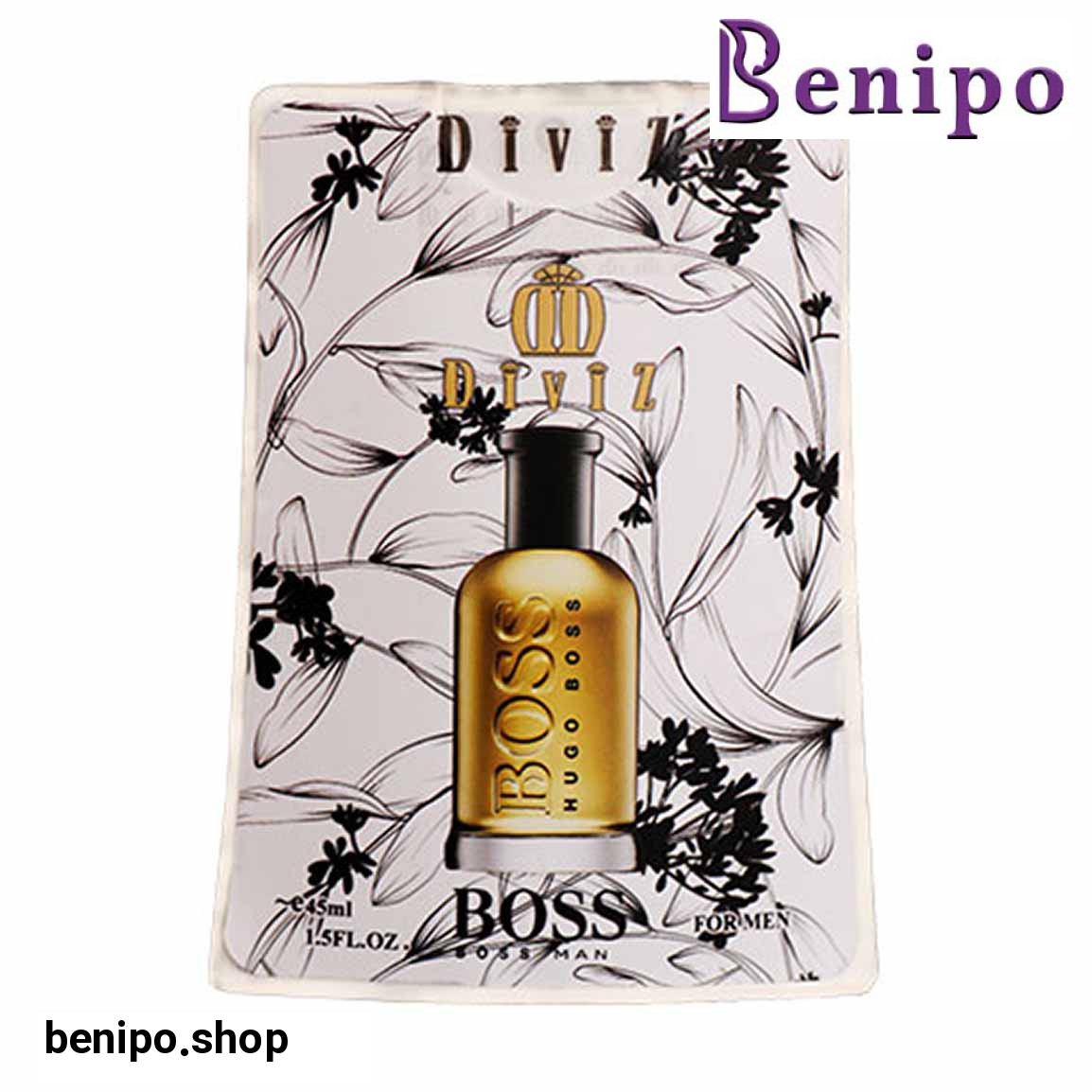 عطر جیبی مردانه مدل HUGO BOSS حجم 45 میلی لیتر