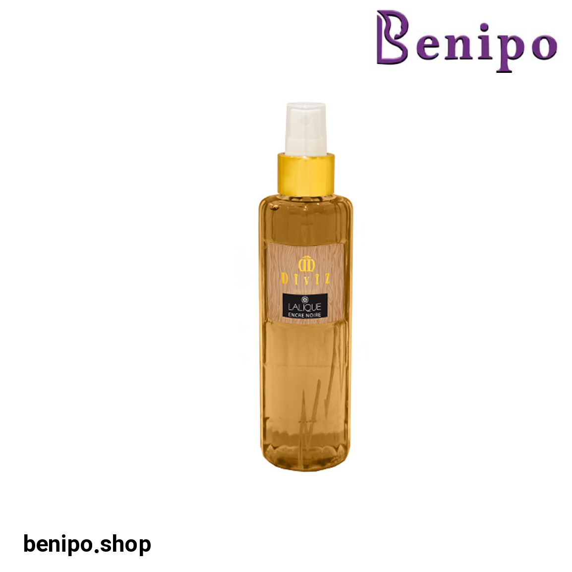 بادی اسپلش مردانه مدل LALIQUE Encre Noire حجم 200 میلی لیتر